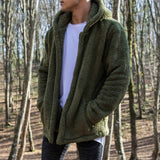 Men's Teddy Fleece Cardigan