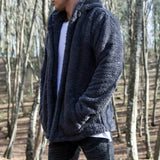 Men's Teddy Fleece Cardigan