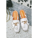 Slip On Tassel Loafer Mules - 3 Colors Women