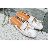 Slip On Tassel Loafer Mules - 3 Colors Women