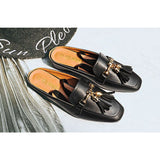 Slip On Tassel Loafer Mules - 3 Colors Women